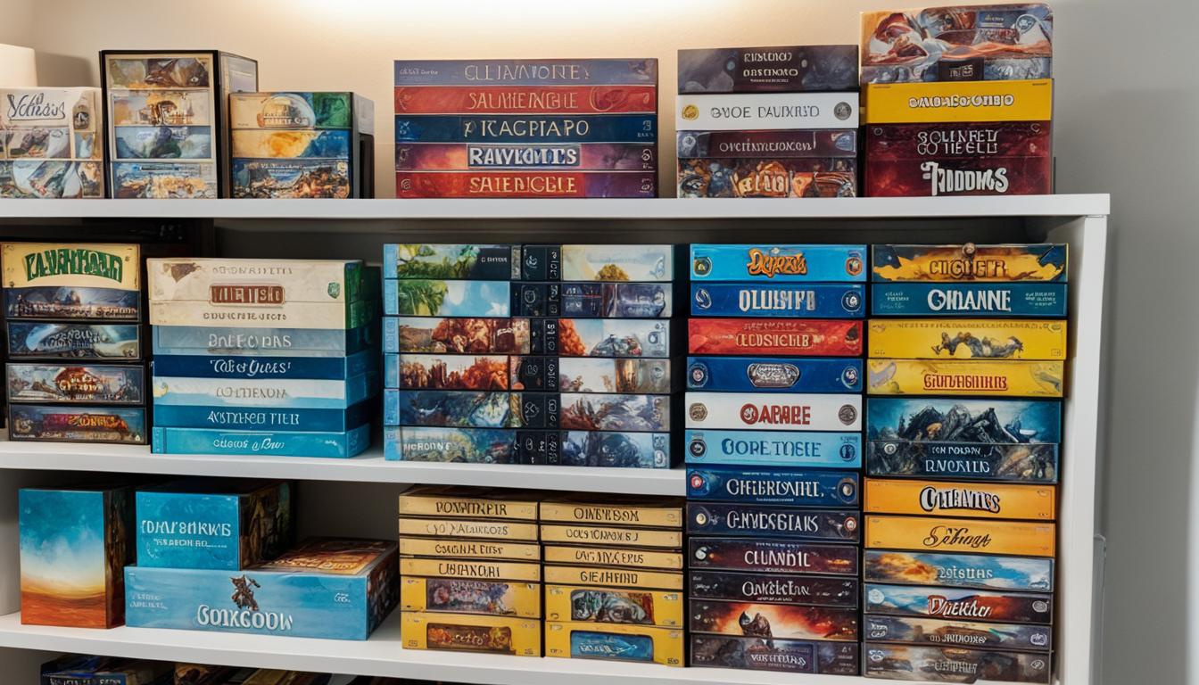 Como Armazenar Jogos de Tabuleiro