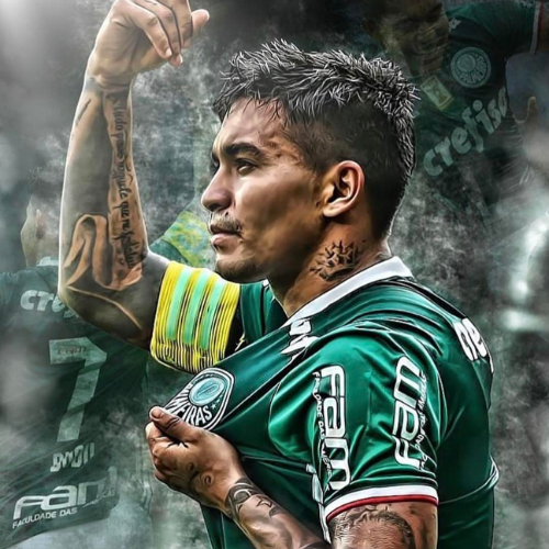 Dudu, jogador do Palmeiras.