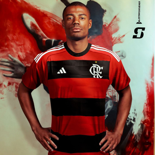 Nicolas De La Cruz jogador do Flamengo.