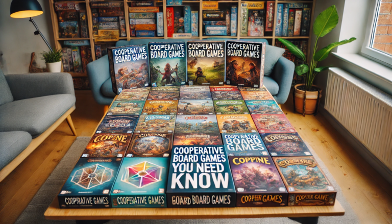 Jogos de Tabuleiro Cooperativos que Você Precisa Conhecer