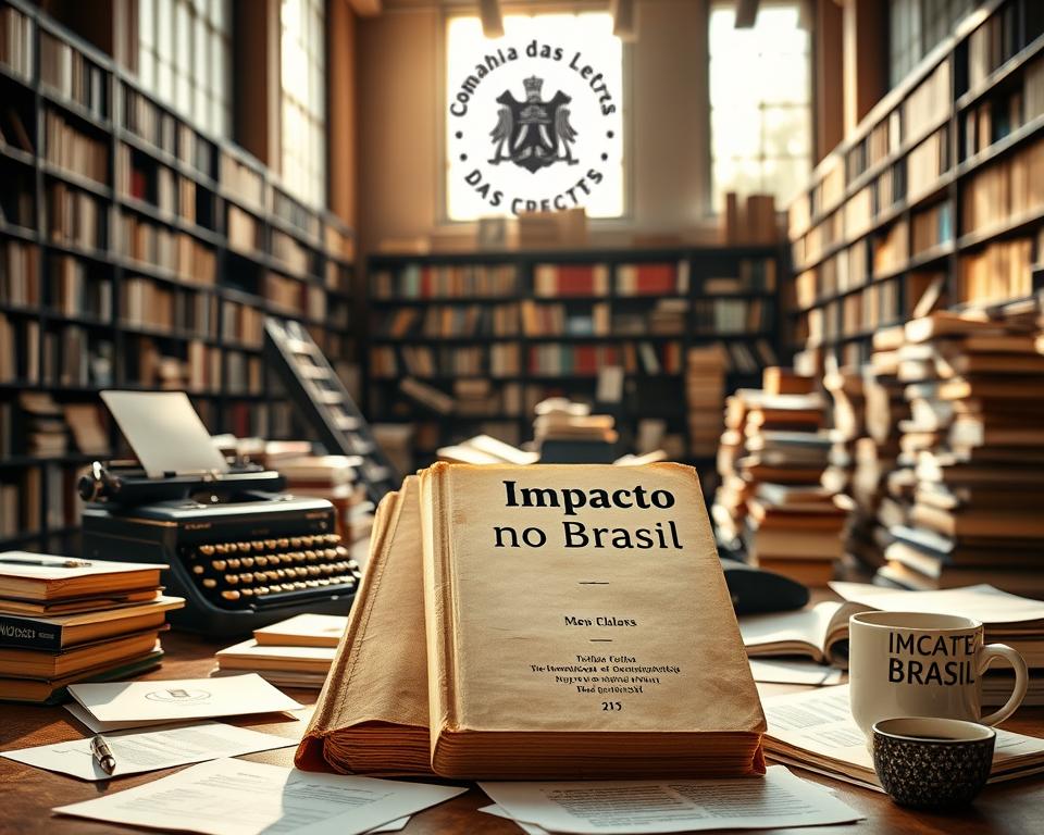 impacto no Brasil companhia letras